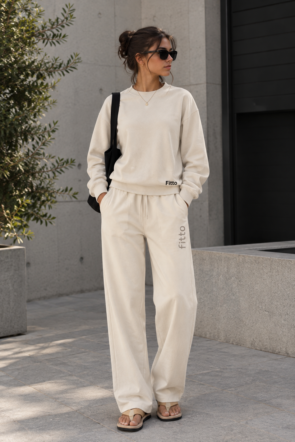 Fitto beige merch and pant